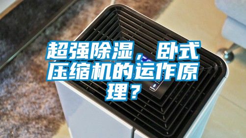 超強除濕,臥式壓縮機的運作原理?