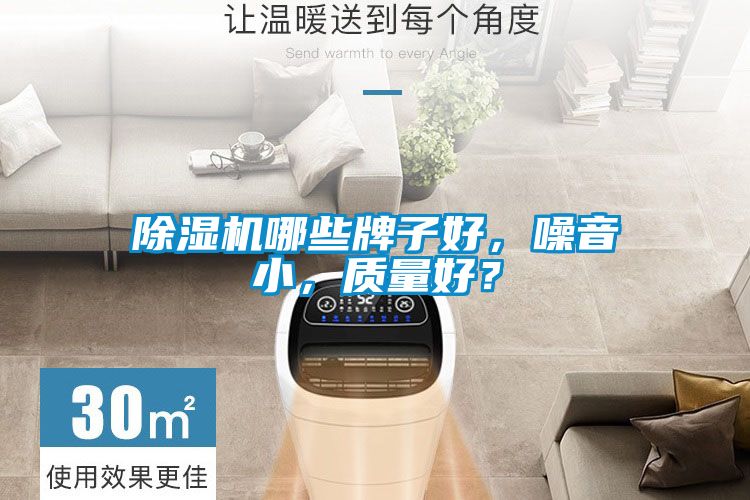除濕機哪些牌子好,噪音小,質量好?