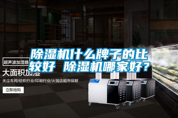 除濕機(jī)什么牌子的比較好 除濕機(jī)哪家好?