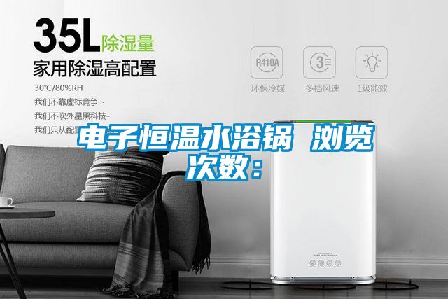 電子恒溫水浴鍋 瀏覽次數: