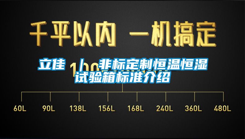 立佳 | 非標定制恒溫恒濕試驗箱標準介紹