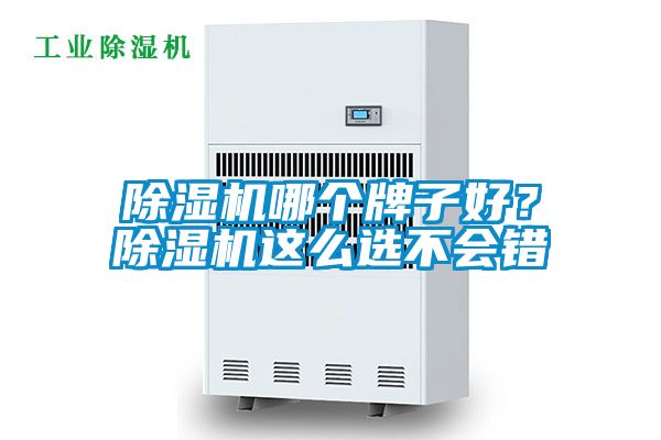 除濕機哪個牌子好？除濕機這么選不會錯
