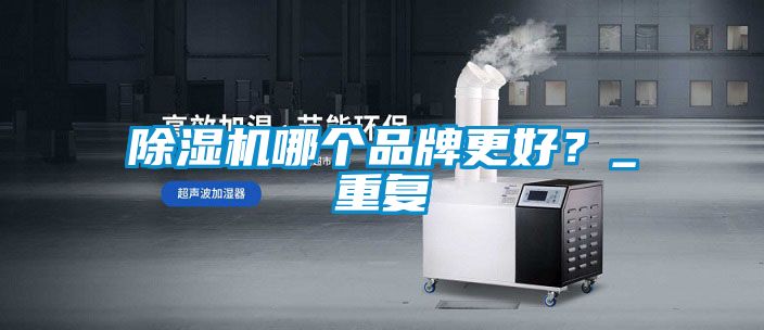 除濕機(jī)哪個品牌更好？_重復(fù)