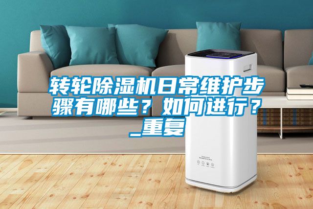 轉輪除濕機日常維護步驟有哪些？如何進行？_重復