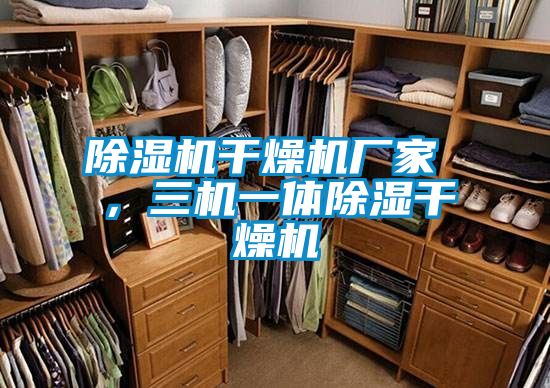除濕機干燥機廠家 ，三機一體除濕干燥機
