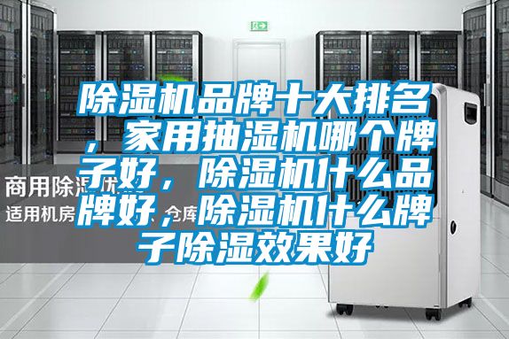 除濕機品牌十大排名,家用抽濕機哪個牌子好,除濕機什么品牌好,除濕機什么牌子除濕效果好
