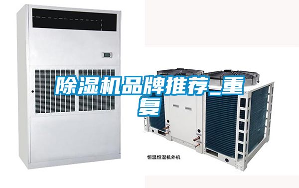 除濕機品牌推薦_重復