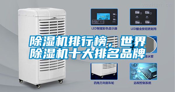 除濕機(jī)排行榜,世界除濕機(jī)十大排名品牌