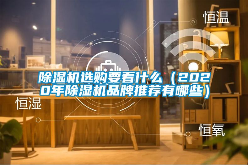 除濕機選購要看什么(2020年除濕機品牌推薦有哪些)