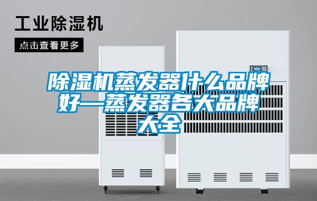 除濕機蒸發器什么品牌好—蒸發器各大品牌大全