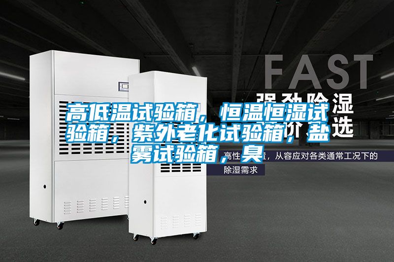 高低溫試驗箱,恒溫恒濕試驗箱,紫外老化試驗箱,鹽霧試驗箱,臭
