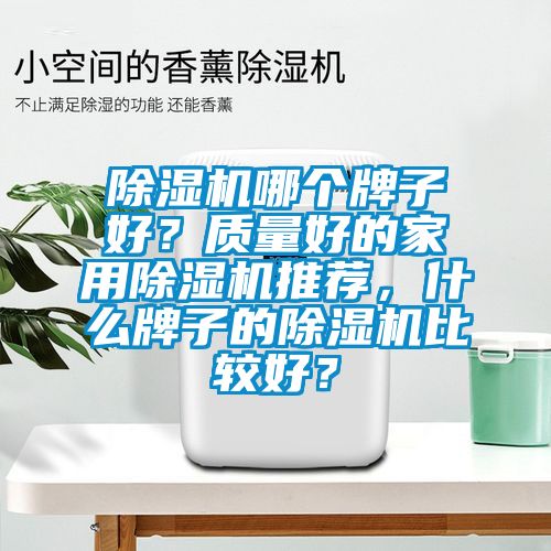 除濕機哪個牌子好?質量好的家用除濕機推薦,什么牌子的除濕機比較好?