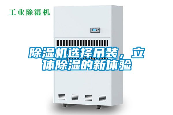 除濕機選擇吊裝,立體除濕的新體驗