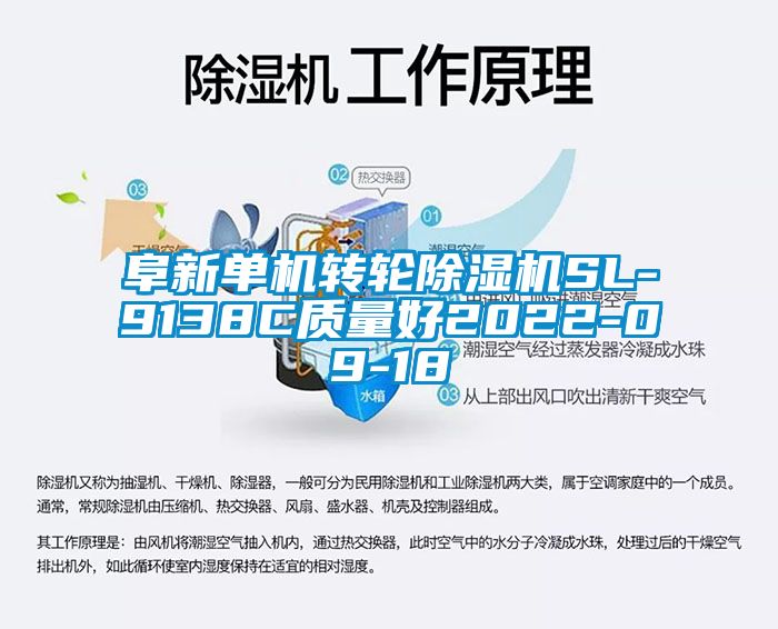 阜新單機轉(zhuǎn)輪除濕機SL-9138C質(zhì)量好2022-09-18