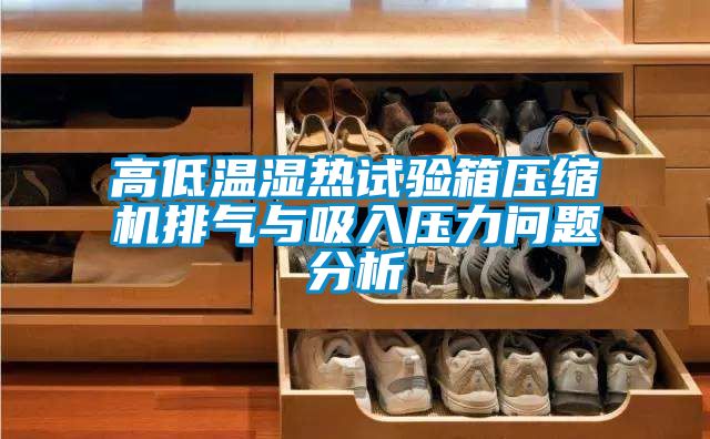 高低溫濕熱試驗箱壓縮機(jī)排氣與吸入壓力問題分析