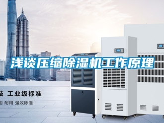 行業新聞淺談壓縮除濕機工作原理