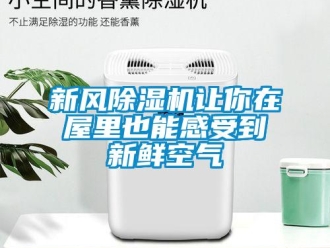 知識(shí)百科新風(fēng)除濕機(jī)讓你在屋里也能感受到新鮮空氣