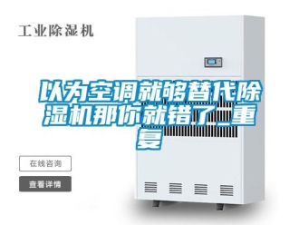 行業(yè)新聞以為空調(diào)就夠替代除濕機那你就錯了_重復(fù)