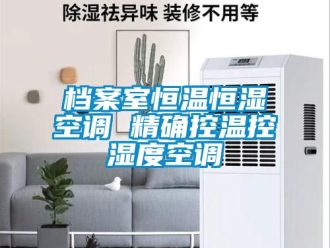 知識百科檔案室恒溫恒濕空調 精確控溫控濕度空調