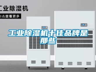 常見問題工業除濕機十佳品牌是那些