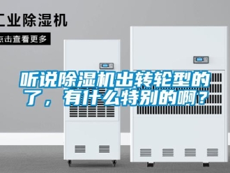 常見問題聽說除濕機出轉(zhuǎn)輪型的了，有什么特別的啊？