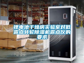 常見問題鋰電池干燥房實驗室對低露點轉輪除濕機露點儀的要求