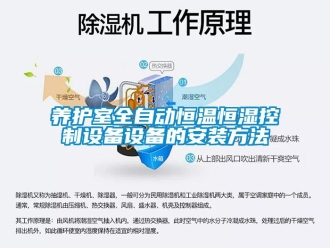 知識百科養護室全自動恒溫恒濕控制設備設備的安裝方法