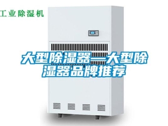 行業(yè)新聞大型除濕器—大型除濕器品牌推薦