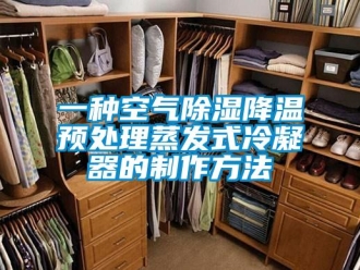 行業(yè)新聞一種空氣除濕降溫預(yù)處理蒸發(fā)式冷凝器的制作方法