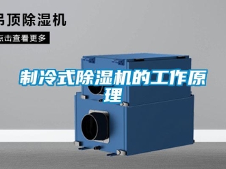 行業(yè)新聞制冷式除濕機的工作原理
