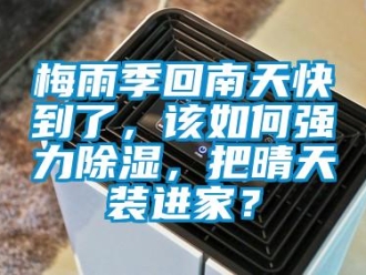 常見問題梅雨季回南天快到了，該如何強力除濕，把晴天裝進家？