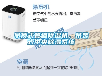 企業新聞吊頂式管道除濕機，吊裝式中央除濕系統