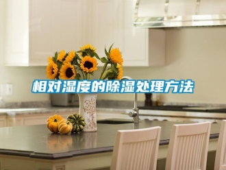 企業(yè)新聞相對(duì)濕度的除濕處理方法