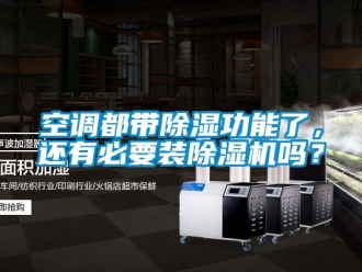 行業新聞空調都帶除濕功能了，還有必要裝除濕機嗎？