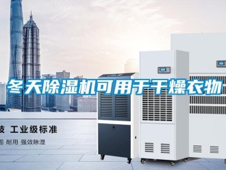 企業新聞冬天除濕機可用于干燥衣物