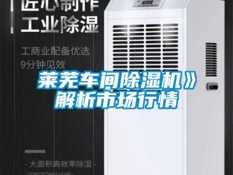 行業新聞萊蕪車間除濕機》解析市場行情