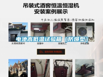 企業新聞電池高低溫試驗箱（防爆型）