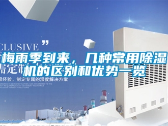 行業(yè)新聞梅雨季到來(lái)，幾種常用除濕機(jī)的區(qū)別和優(yōu)勢(shì)一覽