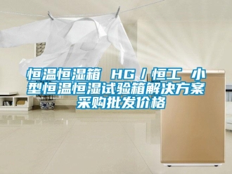 知識百科恒溫恒濕箱 HG／恒工 小型恒溫恒濕試驗箱解決方案 采購批發價格