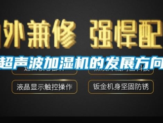 企業新聞超聲波加濕機的發展方向
