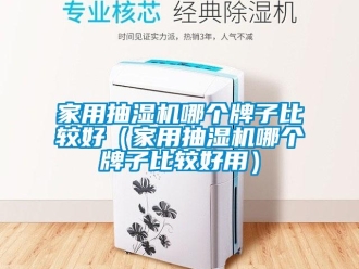 企業(yè)新聞家用抽濕機哪個牌子比較好（家用抽濕機哪個牌子比較好用）