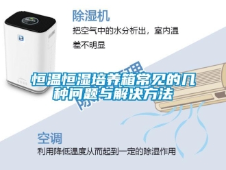 知識(shí)百科恒溫恒濕培養(yǎng)箱常見的幾種問題與解決方法