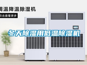 行業新聞冬天除濕用低溫除濕機