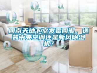行業新聞回南天地下室發霉回潮，選裝中央空調還是新風除濕機？