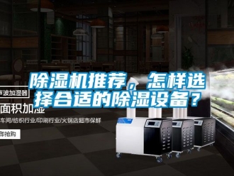 行業(yè)新聞除濕機推薦，怎樣選擇合適的除濕設(shè)備？