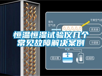 知識百科恒溫恒濕試驗儀幾個常見故障解決案例