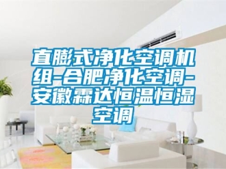 知識百科直膨式凈化空調機組-合肥凈化空調-安徽霖達恒溫恒濕空調