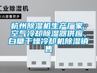 企業新聞杭州除濕機生產廠家，空氣冷卻除濕器供應，白糖干燥冷卻機除濕銷售