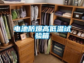 企業新聞電池防爆高低溫試驗箱