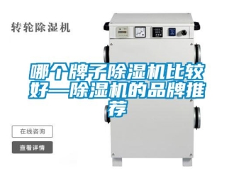 企業新聞哪個牌子除濕機比較好—除濕機的品牌推薦